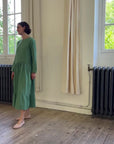 Robe Gaura Deep Grass Green - Poudre Organic x Maison Farigoulette