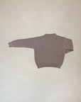 Pull en laine Pissenlit Hazelnut - Poudre Organic
