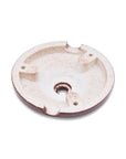 Rosace en porcelaine marron - 3 sorties