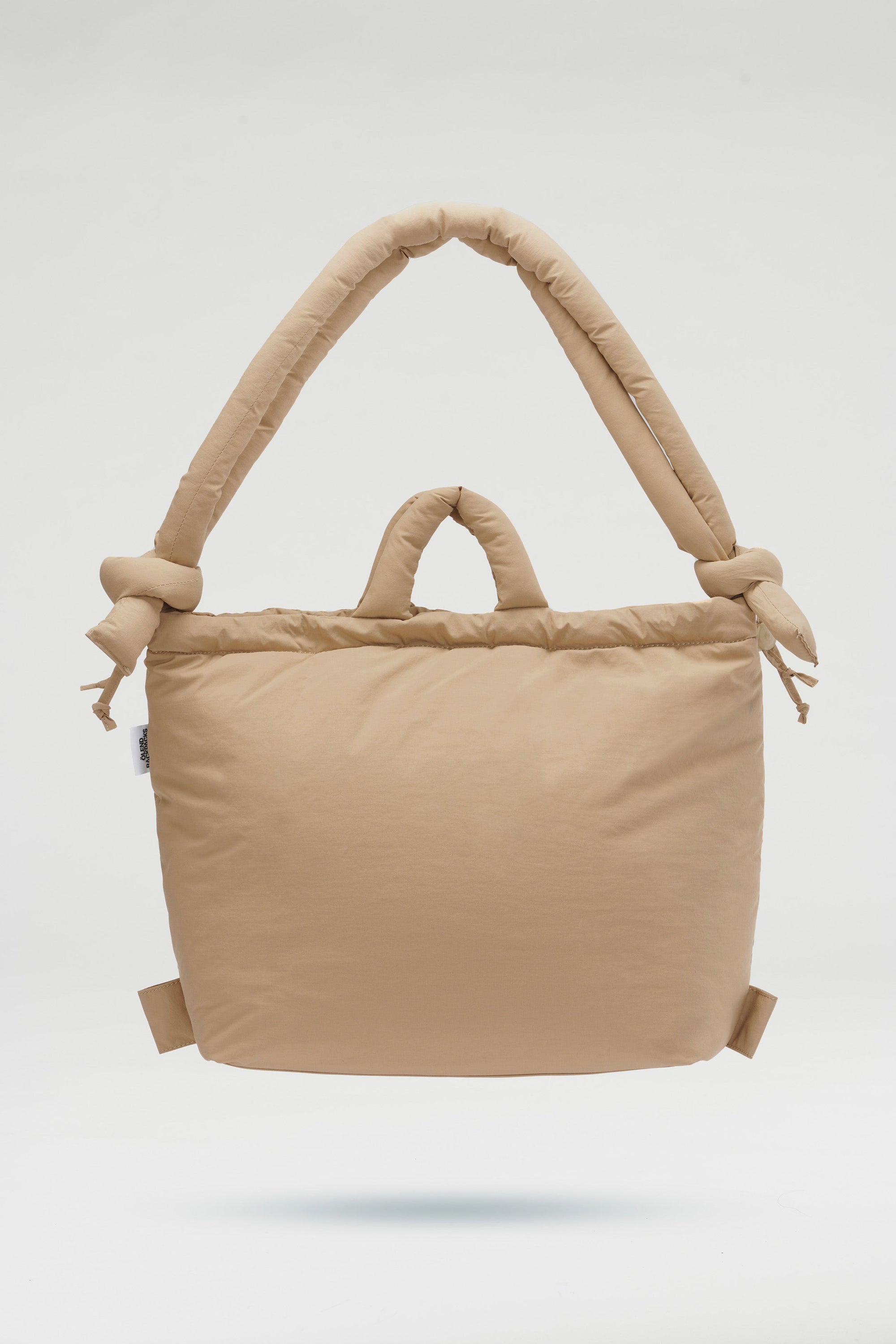 sac en nylon imperméable beige