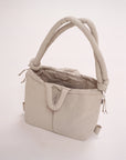 sac en nylon imperméable beige