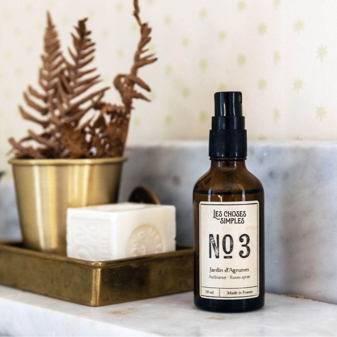 Spray d&#39;Ambiance N° 3 &quot;Jardin d&#39;agrumes&quot; - Les Choses Simples