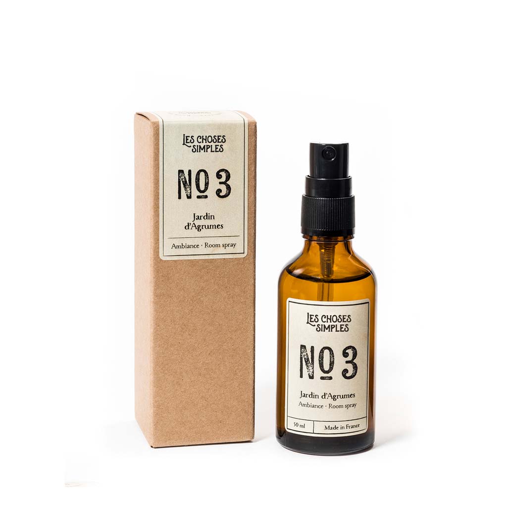 Spray d&#39;Ambiance N° 3 &quot;Jardin d&#39;agrumes&quot; - Les Choses Simples
