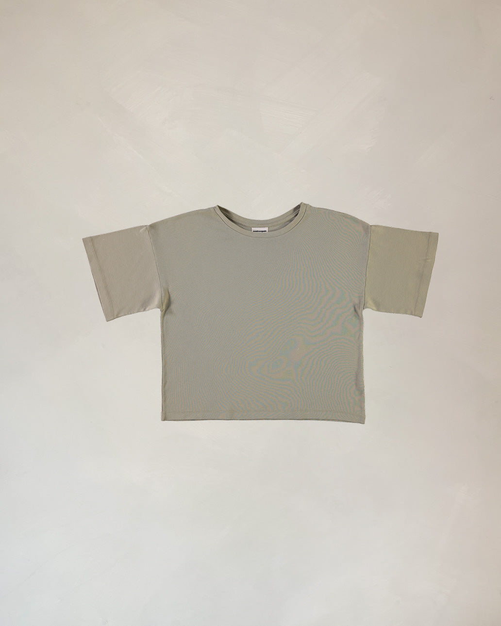 T-Shirt Avocat Olive Gray - Poudre Organic