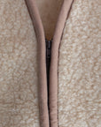 Veste sans manches laine - camel