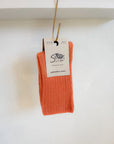 Chaussettes en laine - Orange